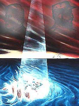 Cuban crisis rafter artwork