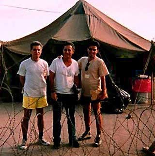 rafters in GuantÃ¡namo