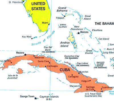 Cuba map
