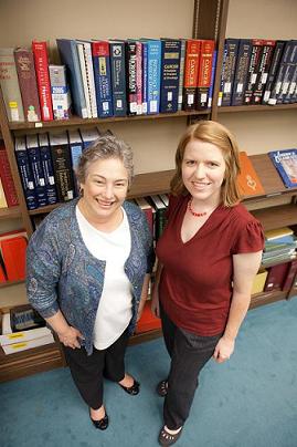 UMH Library Jenny and Emily